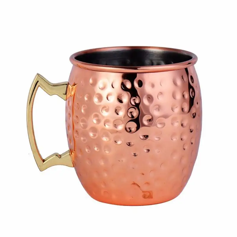 Adeeing Solid Copper 18 Ounce Unlined Mug Drinking Cup Perfect For Cocktails Iced Tea And Beer | Дом и сад