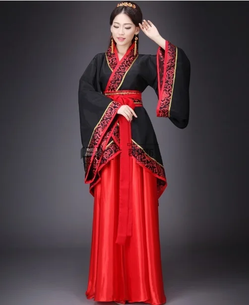 Взрослый женский костюм Hanfu для косплея в старинном китайском стиле женская