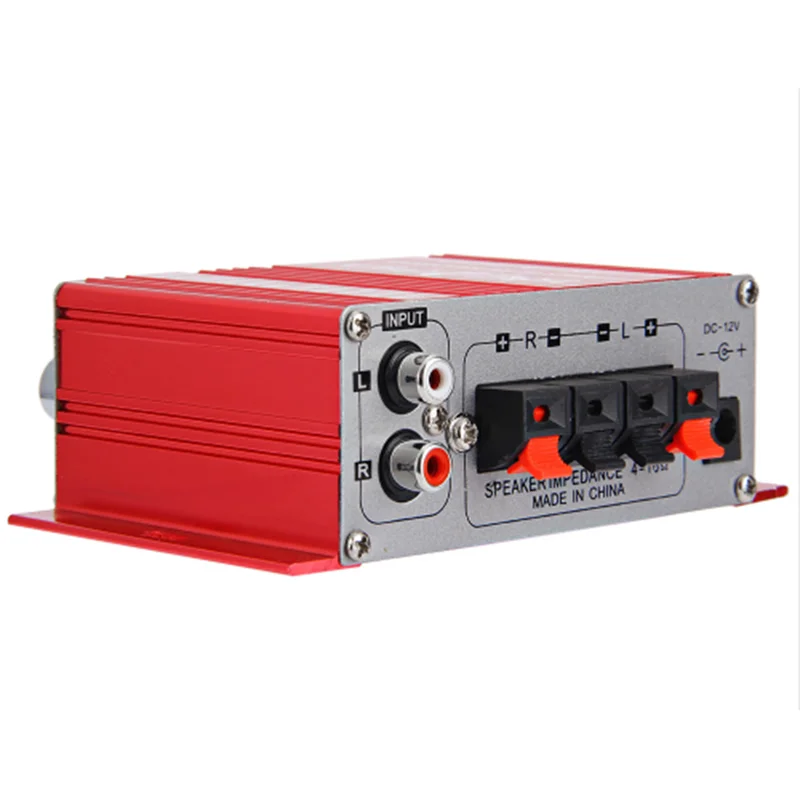 2 канальный HY-2001 усилители 20 Гц-20 кГц Алюминий мини Hi-Fi Мощность усилитель аудио