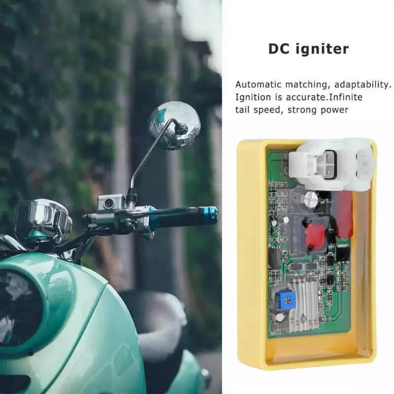 Скутер GY6/125CC/150CC желтый Регулируемый DC модифицированный высокопроизводительный