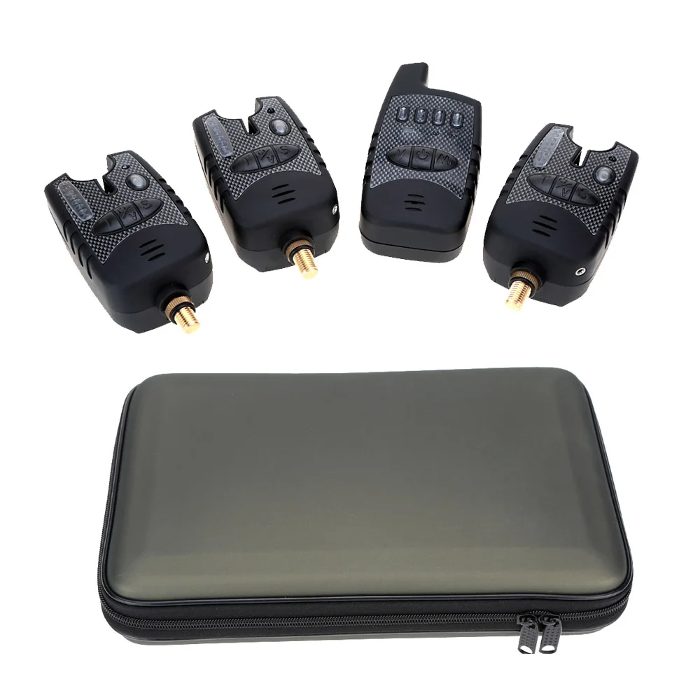 Беспроводной цифровой водостойкий светодиодный сигнализатор для рыбалки 3