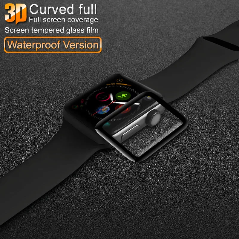 Водонепроницаемое стекло для Apple Watch Series 4 40 мм 44 м закаленное защитная пленка