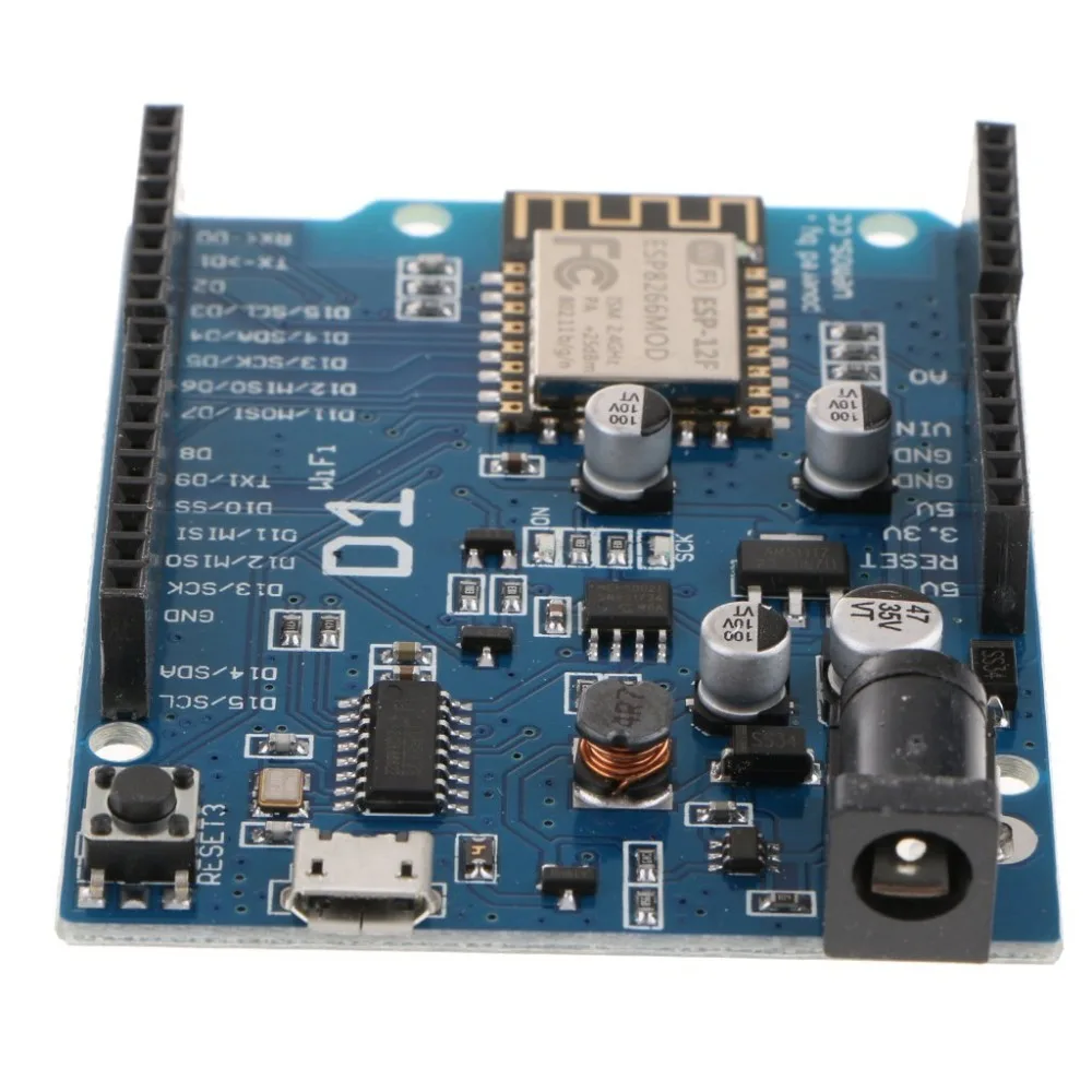 Плата разработки WeMos D1 CH340 CH340G Wi Fi ESP8266 Φ модуль для Arduino IDE UNO R3 Micro USB ONE 3 В 5 в 1A