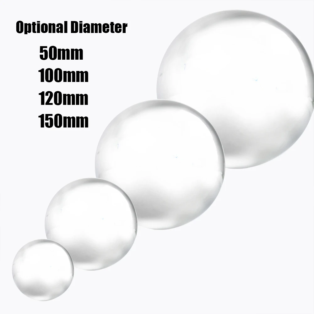 50/100/120/150MM High Gloss Glitter 304 Stainless Steel Ball Sphere Mirror Solid Balls Home Garden Decoration Supplies Ornament images - 6