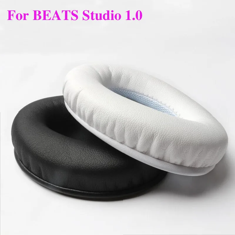 2 шт./пара кожаные накладки для наушников Monster Beats Studio 1 0|sponge ear pads|ear padsear pad replacement |