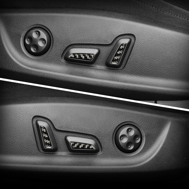 Аксессуары для Audi a4 b9 RS4 S4 отделка салона регулировка сиденья из углеродного