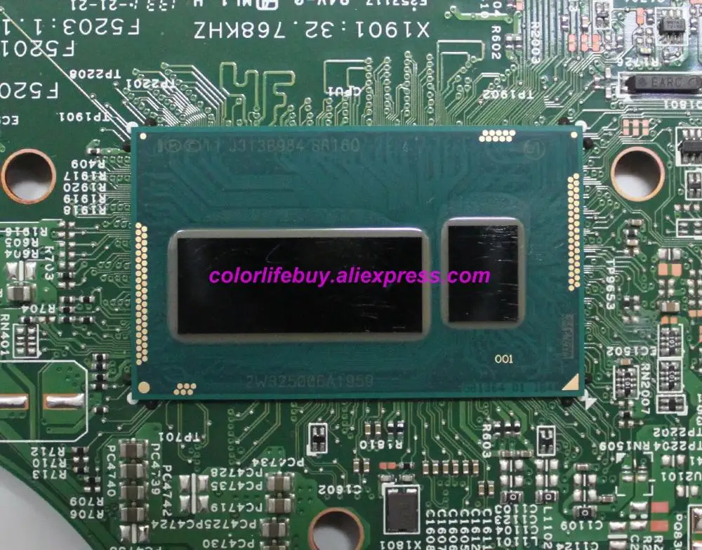 Натуральная CN-0NJ6T0 0NJ6T0 NJ6T0 w I3-4010U Процессор GT740/2G GPU ноутбук материнская плата для