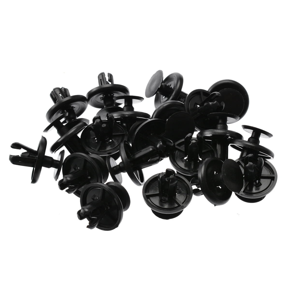 20 шт./компл. 7 мм черный радиатор накладка на двигатель крышка зажимы для