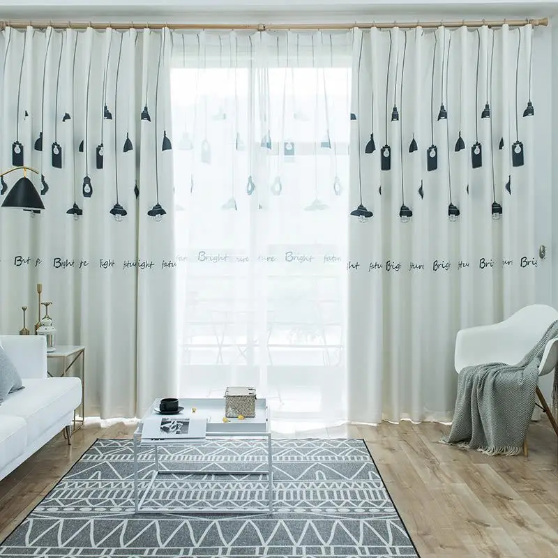 De Voilage Fenetre Firany камера для спальни Da Letto Vorhang Tende гостиной Cortinas Rideaux Pour Le Salon