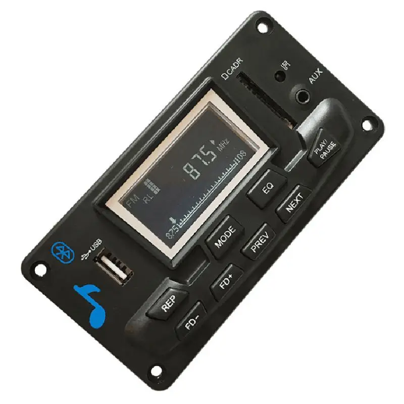 Lcd Автомобильный Bluetooth 4 2 Mp3 плеер Flac Ape декодер плата модуль W. Usb Fm Aux радио текст