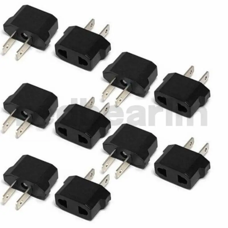 2000 шт. США в ЕС/ЕС Австралия евро Европу адаптер питания Джек настенный штекер