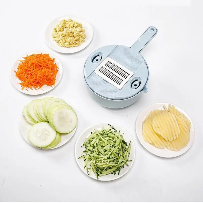 Кухня Многофункциональный картофель огурец измельчитель Фрукты Veggie Chopper