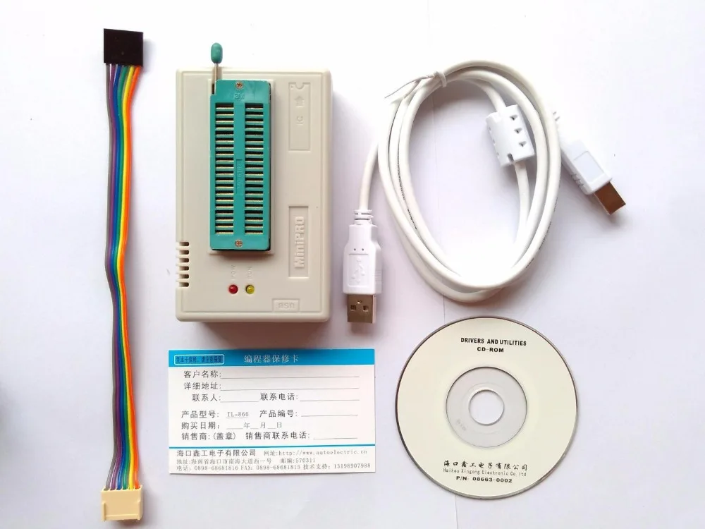 XGecu TL866II Plus USB программатор для 15000 IC SPI Flash NAND EEPROM MCU PIC AVR WIN7/WIN8/WIN10 | Электронные