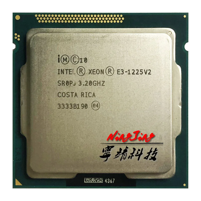 

Intel Xeon E3-1225 v2 E3 1225v2 E3 1225 v2 3,2 ГГц четырехъядерный четырехпоточный ЦПУ процессор 8 Мб 77 Вт LGA 1155