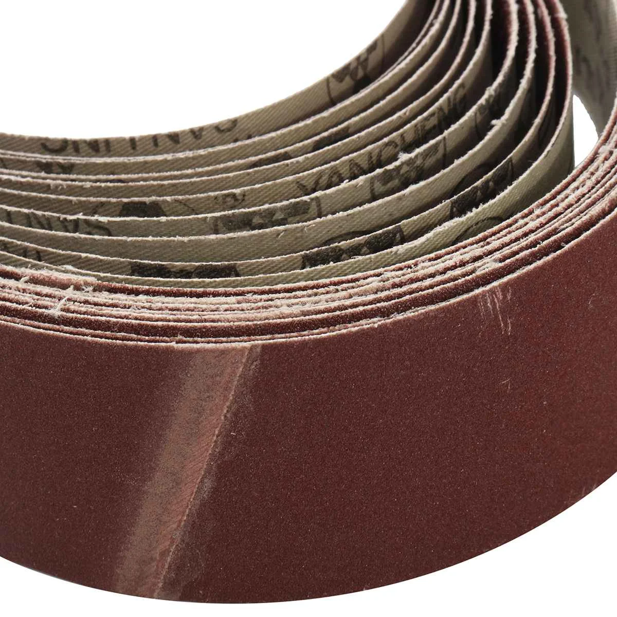 

10pcs 50*686mm Abrasive Sanding Belts Sanding Paper for Belt Sanders Bench Grinder Grinding Polishing Tool 60-150 Grit