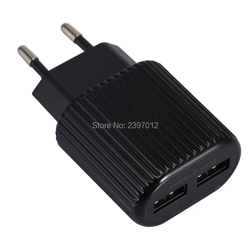 Оптовая продажа 50 шт./лот 5 В 2 1 А вилка европейского стандарта usb порта для
