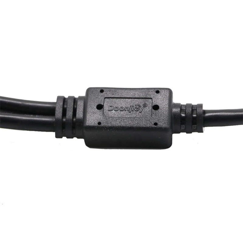 Топ Rj45 1 штекер 2 женский порт Ethernet сетевой кабель разветвитель удлинитель