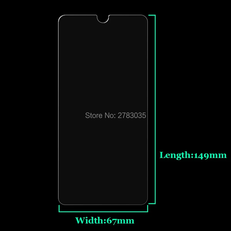 10 шт./лот для vivo Y91 Y91i Y93 Y93s 9H твердость 2.5D ультра тонкая закаленная Защитная