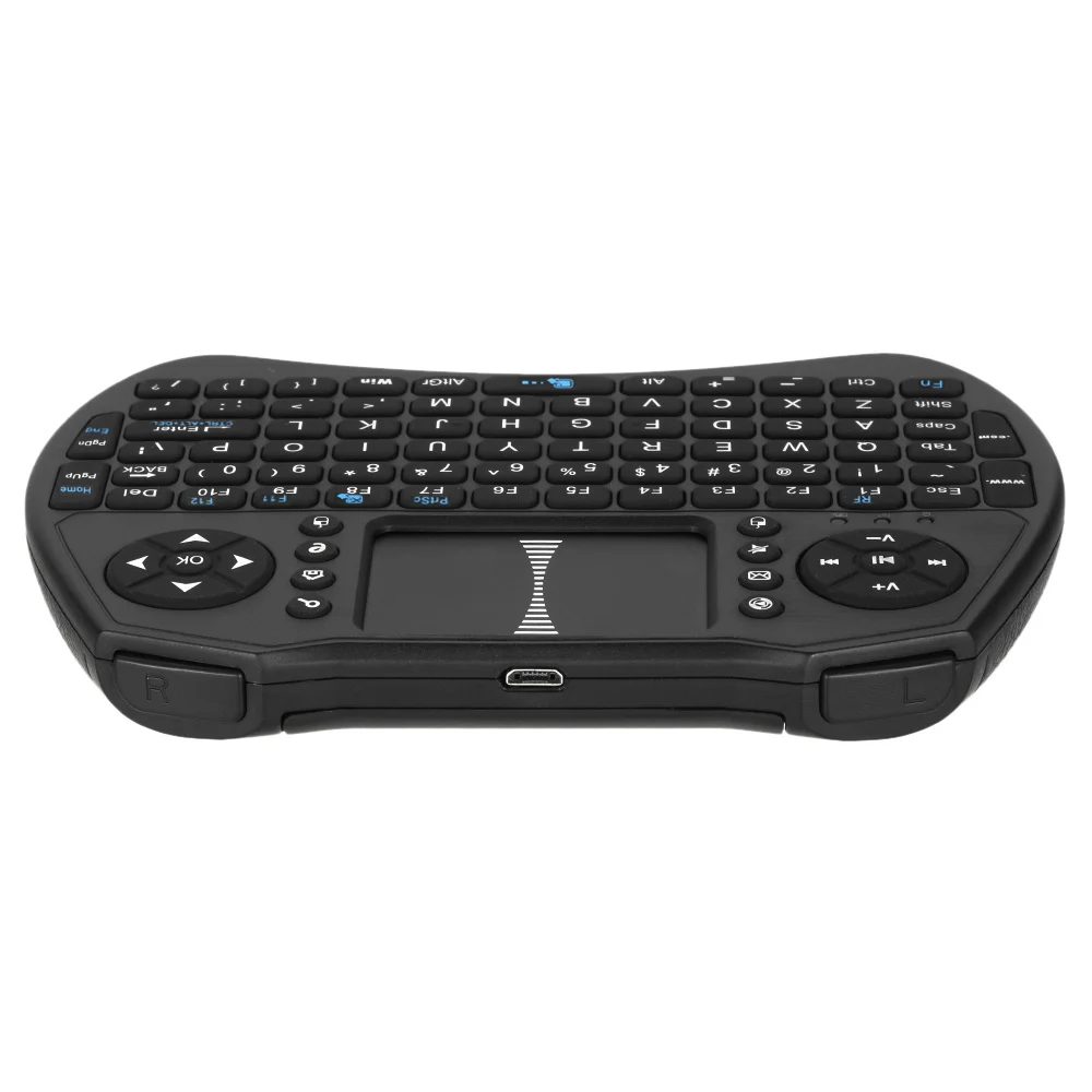 Беспроводная 2 4 ГГц клавиатура Air Mouse тачпад ручной пульт дистанционного