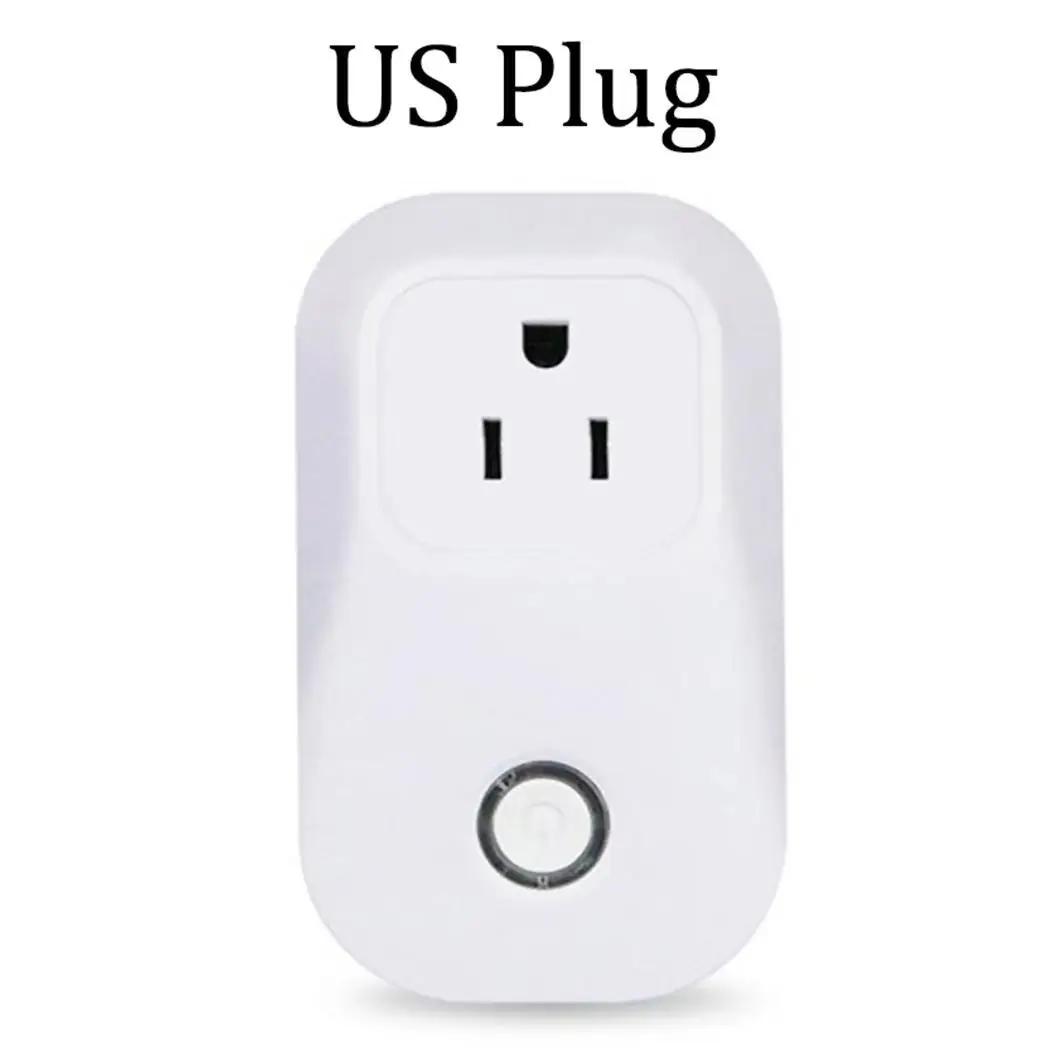 Wi Fi розетка с выключателем питания беспроводной приложение Remote Socket 2000 Вт дома для
