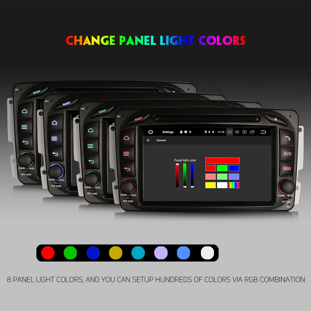 Автомагнитола 7 дюймов Android 8 1 спутниковый навигатор DAB + радио RDS BT DVD USB SD DVR OBD для
