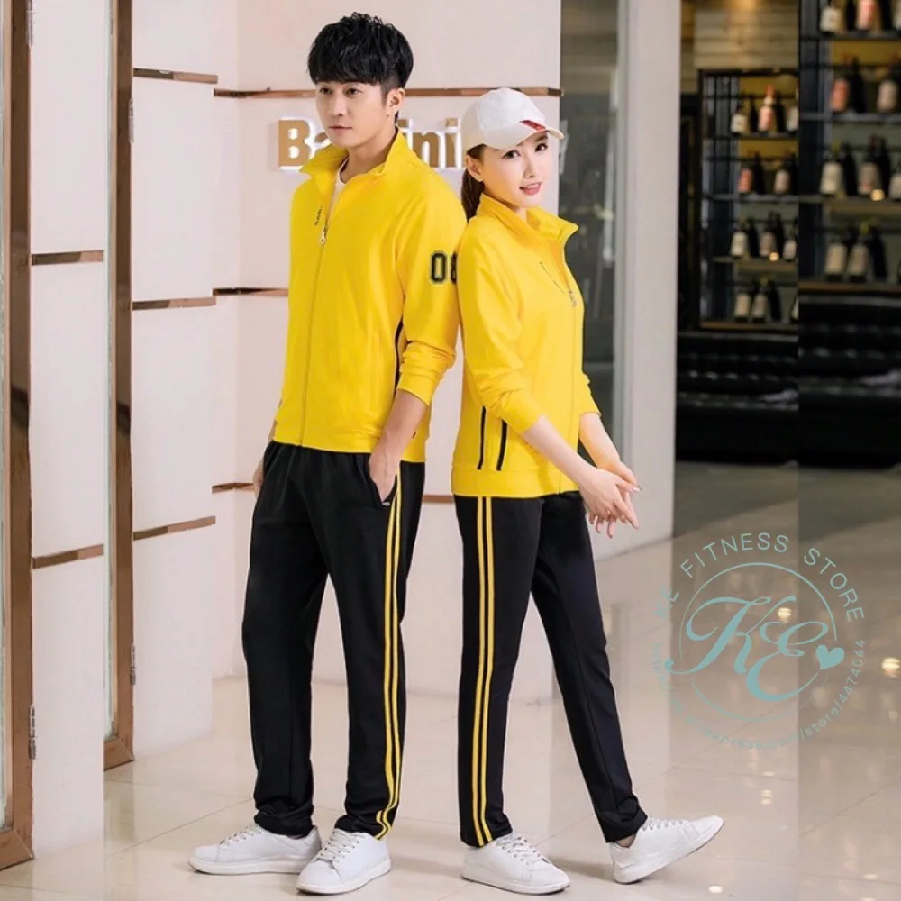 

KE New 2021 tracksuit men women unisex sport set football running sport suit woman sport wear man