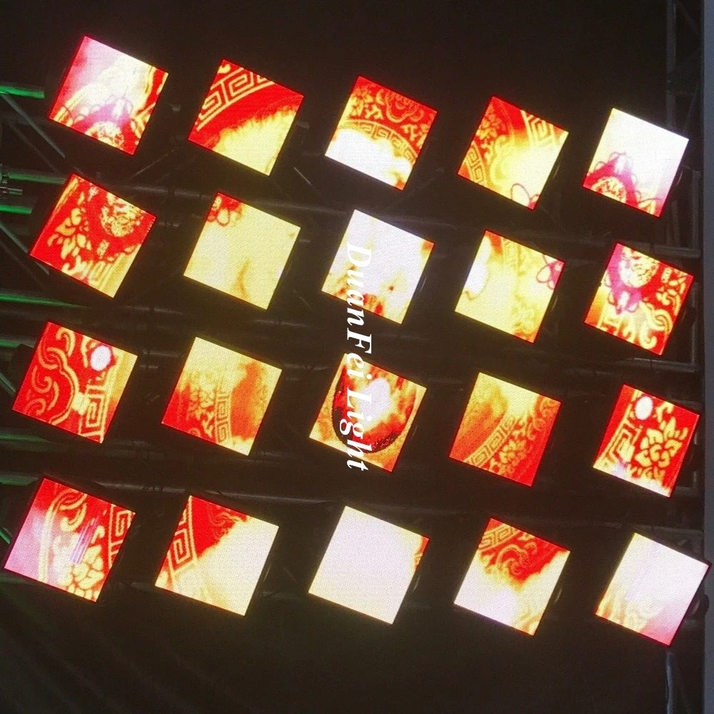 6 шт. матричный экран с точечным управлением Magic P5 SMD2121 RGB 3 в 1 64x64 светодиодная