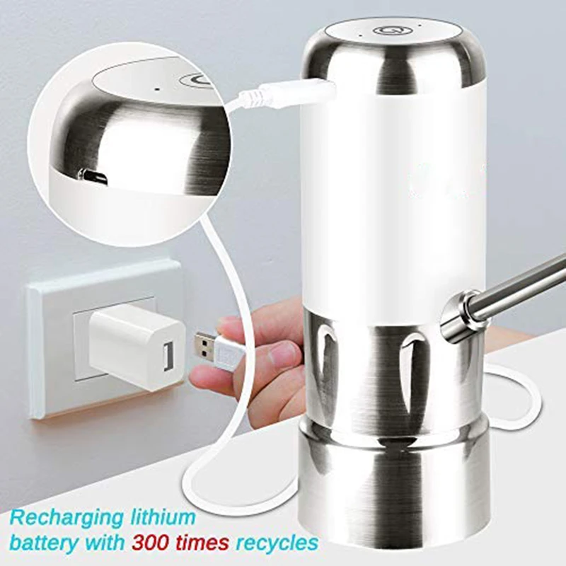 Electric Drinking Water Pump Dispenser For 5 Gallon Bottle | Бытовая техника