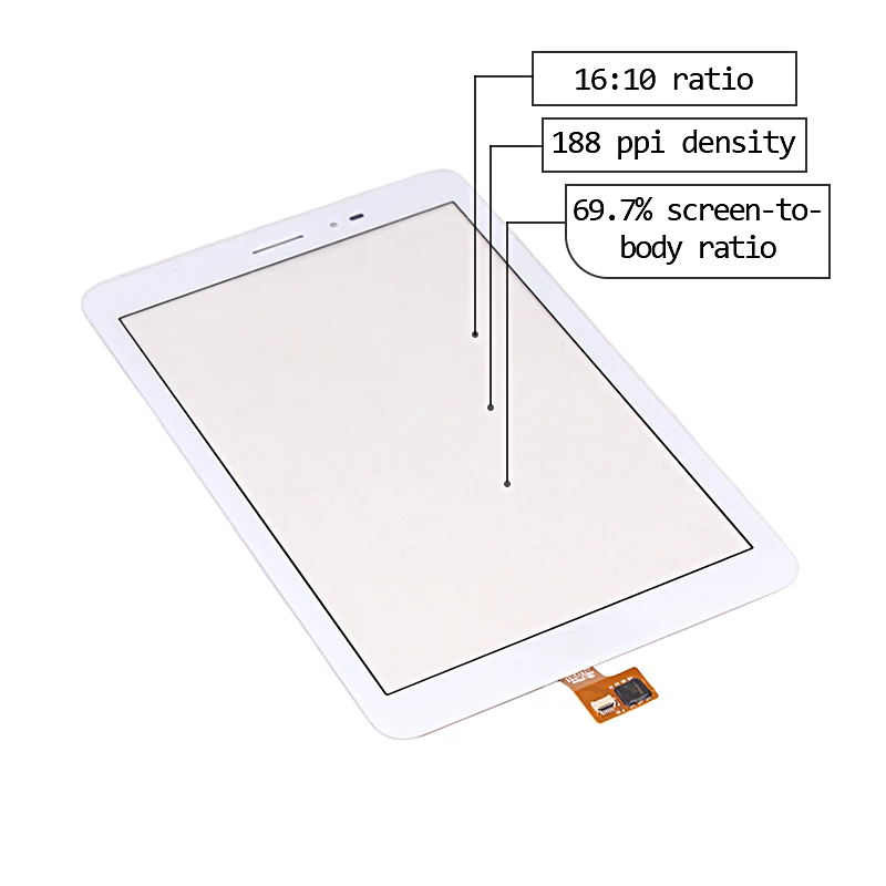 10 шт./лот для Huawei T1-821 T1-821t T1-821W сенсорный экран Стекло сенсор запасные части