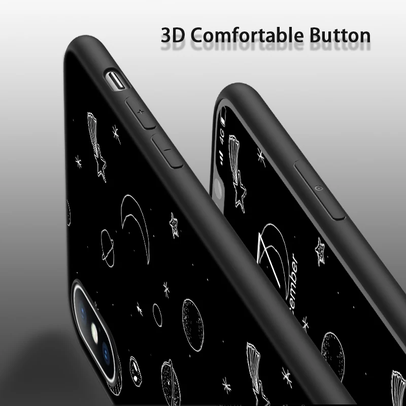 Lovebay Телефон чехол для iPhone 6 6s 7 8 Plus X XR XS Max 5 5S SE мультфильм астронавт Радуга Мягкий