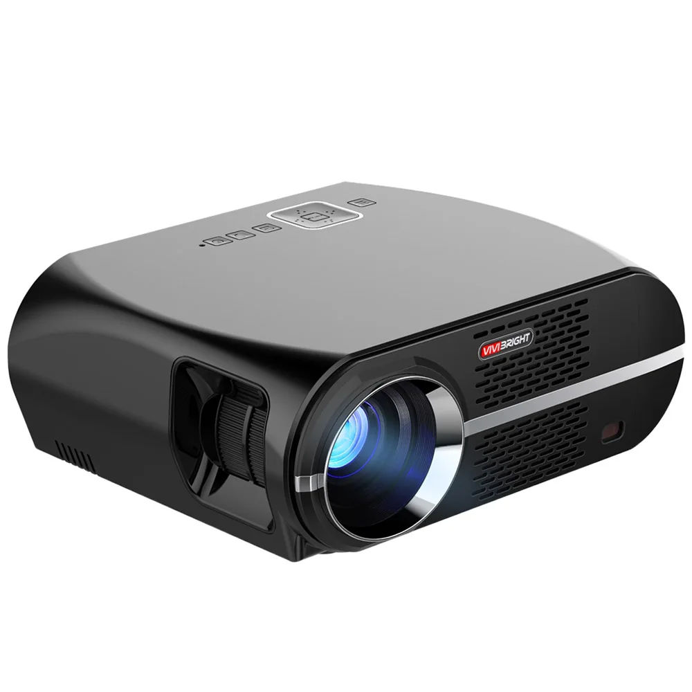 VIVIBRIGHT GP100 Full HD 3200 люмен 1080 P wifi Bluetooth светодиодный проектор для android устройств lcd