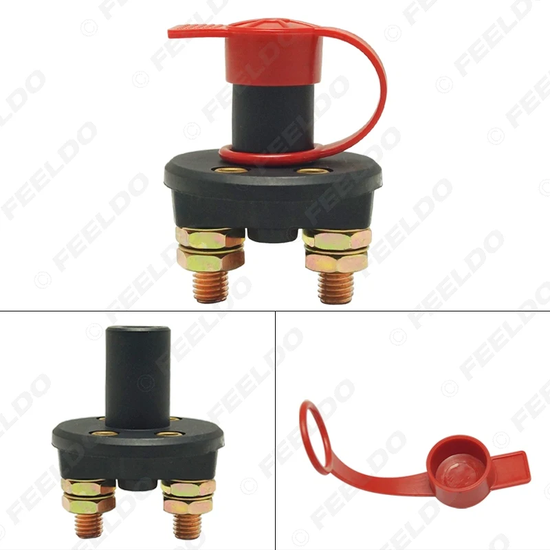 FEELDO DC12V-24V Автомобиль Грузовик Лодка батарея переключатель блокировки питания