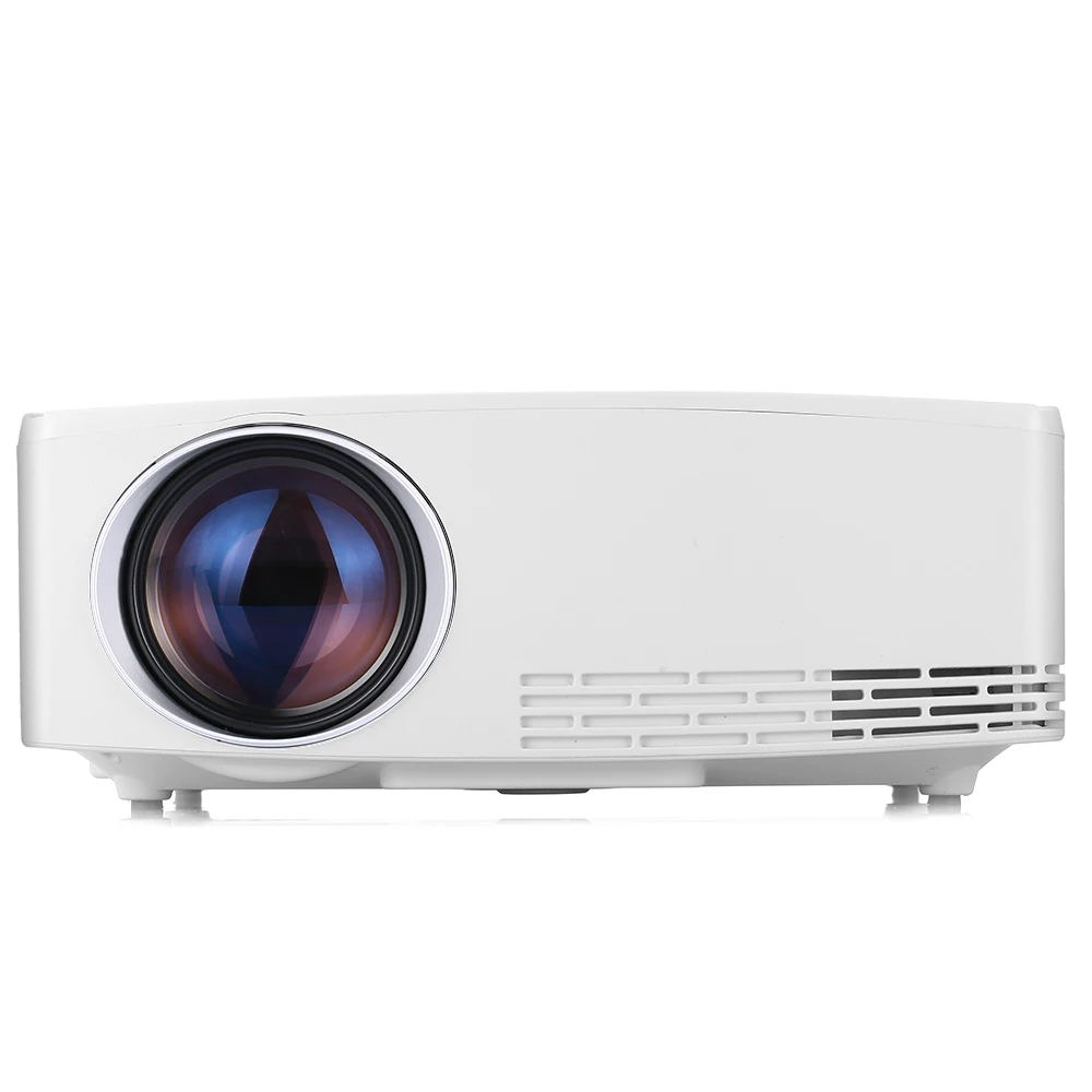 Новый VIVIBRIGHT C80 Портативный ЖК проектор 1080P домашний кинотеатр 1500 люмен 1280*720P 16:9