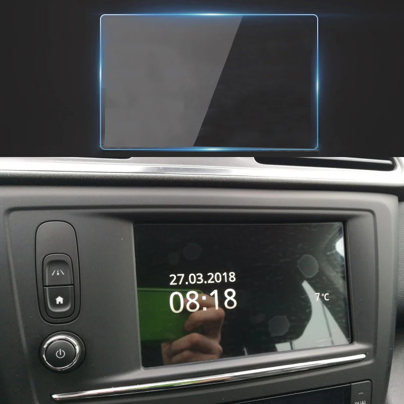 7 дюймов для Renault Kadjar Защитная пленка экрана автомобиля GPS навигация закаленное