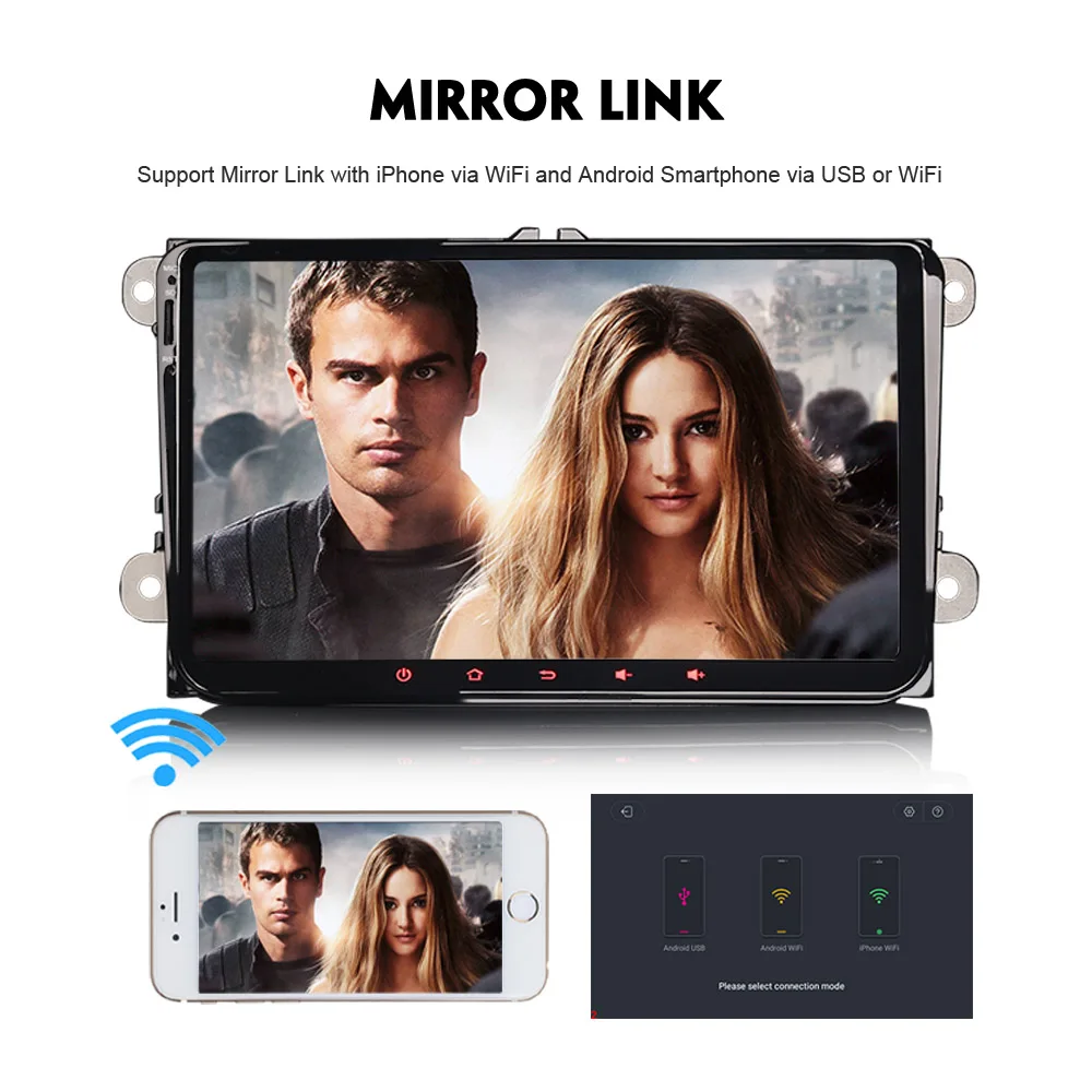 Автомагнитола DAB + 9 дюймов Android 8 1 GPS спутниковый навигатор Wi Fi 4G RDS BT для VW Passat B6 CC Golf