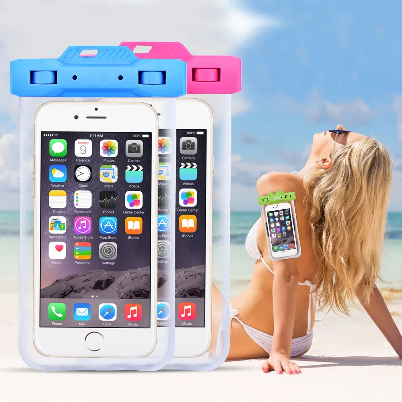 Водостойкая сумка для мобильного телефона чехол iPhone X 6 7 8 p все модели дюйм(ов)