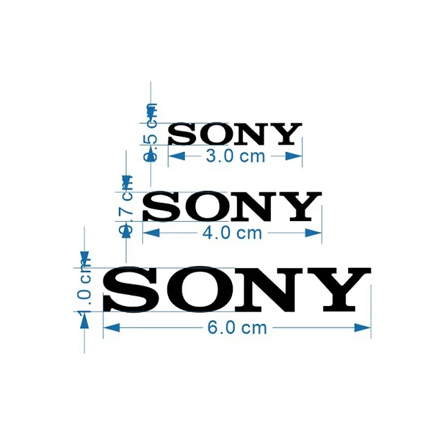

Металлическая Наклейка для камеры SONY Sony мобильный телефон, 3x0,5 см, 10 шт.