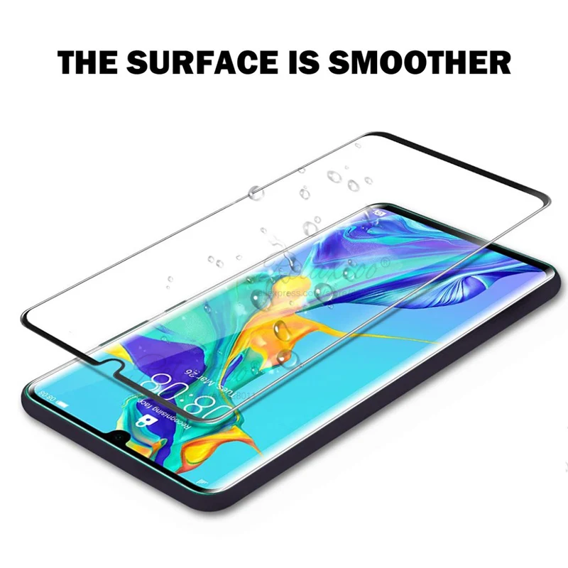 3D полное покрытие закаленное стекло для Huawei P30 Lite Pro защита экрана прозрачное