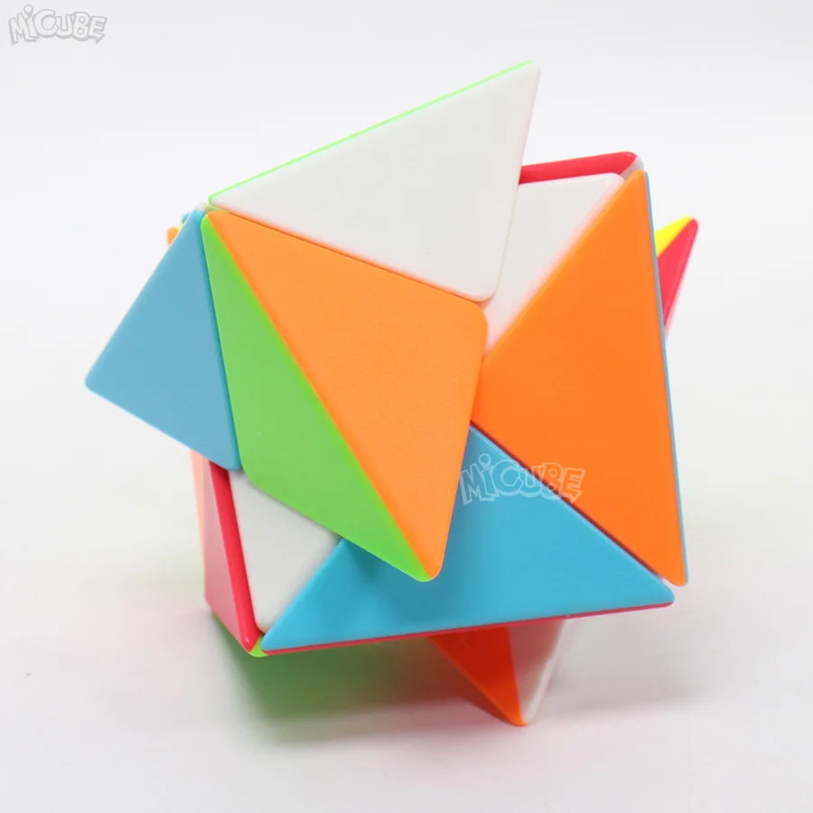 Qiyi Xcube 2x2 x кубик Cubo Magico Пазлы без наклеек для взрослых игры обучающая игрушка