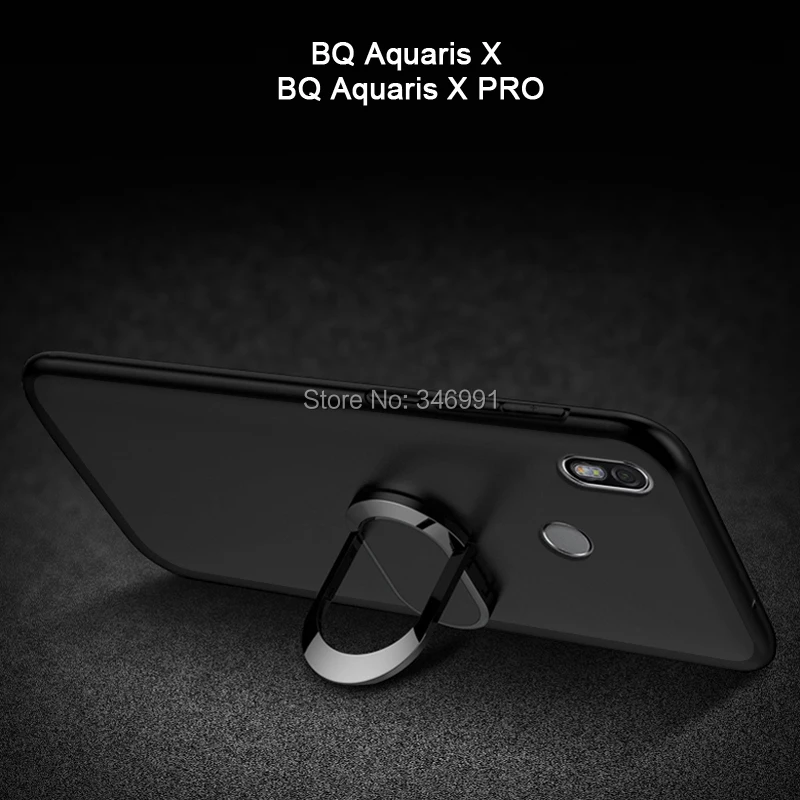 Capa BQ Aquaris X Pro Phone Funda for BQ Aquaris X2/X2 Pro Case Luxury 5.2 Inch Soft Black Silicone Coque for BQ Aquaris X Cover
