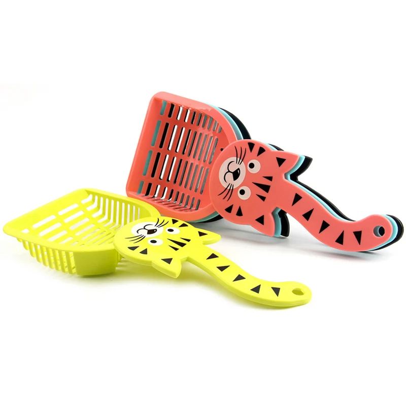

1PC Random Color Cat Litter Shovel Pet Cleanning Tool Plastic Cat Sand Cleaning Products Toilet For Dog Cat Clean Feces Supplies