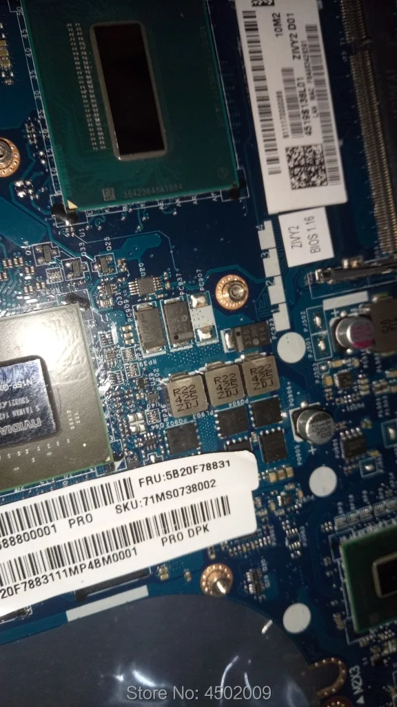 Для lenovo Y50-70 5B20F78831 материнская плата для ноутбука с SR15G LA-B111P CPU GTX 860M 2GB GPU 100%