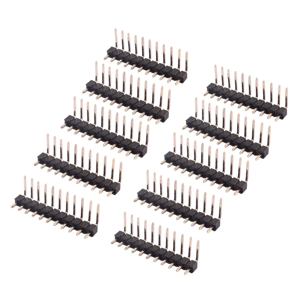 10 шт. 11Pin 2 54 Однорядный штыревой разъем полосы для Arduino Прототип Щит