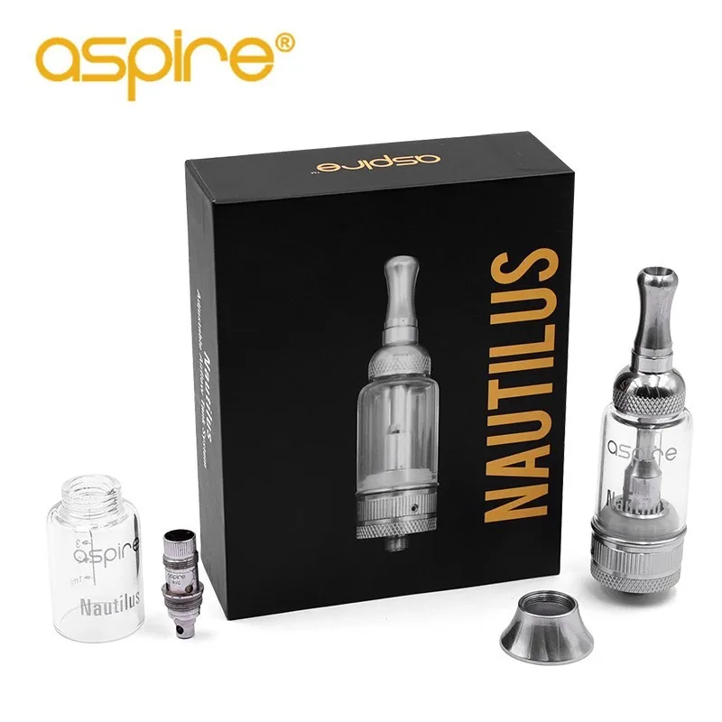 Бак для электронной сигареты Aspire Nautilus 5 мл с регулируемым потоком воздуха |