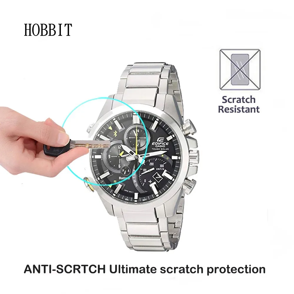 Защитная пленка для экрана смарт часов Casio ЖК из закаленного стекла 2.5D с функцией