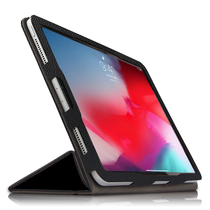 Чехол из воловьей кожи для Apple iPad Pro 11 2018 защитный чехол натуральной новый Pro11 &quotA80
