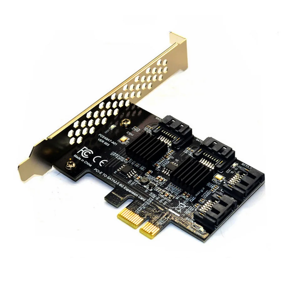 50 шт. контроллер SATA3 PCI E/PCIE/PCI Express SATA 3 усилитель расширения/карта E PCIE x1 адаптер