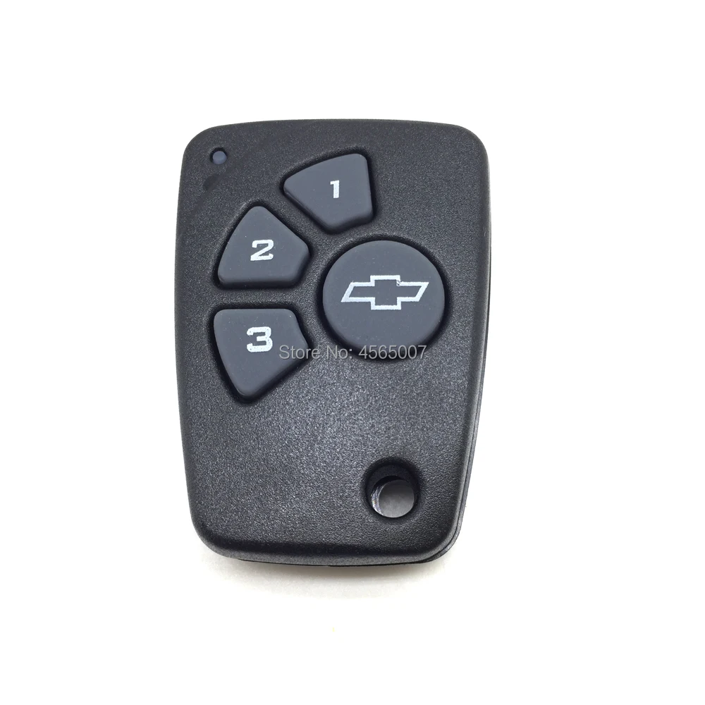 Сменный Чехол для дистанционного ключа-4 кнопки-Fob Chevrolet Cruze Spark Onix silverado Volt
