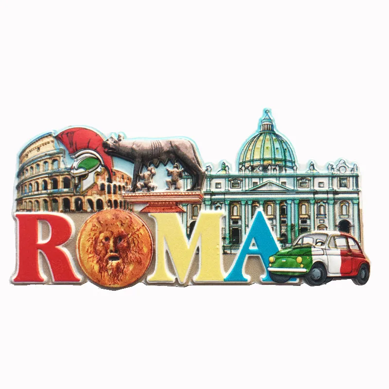 Италия магнит на холодильник Roma магниты в деревенском ландшафте дорожные
