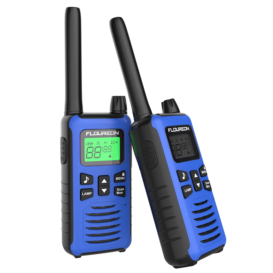 1 пара Walkie Talkie 22 каналов FRS/GMRS 462 467 МГц двухстороннее радио легкое портативное